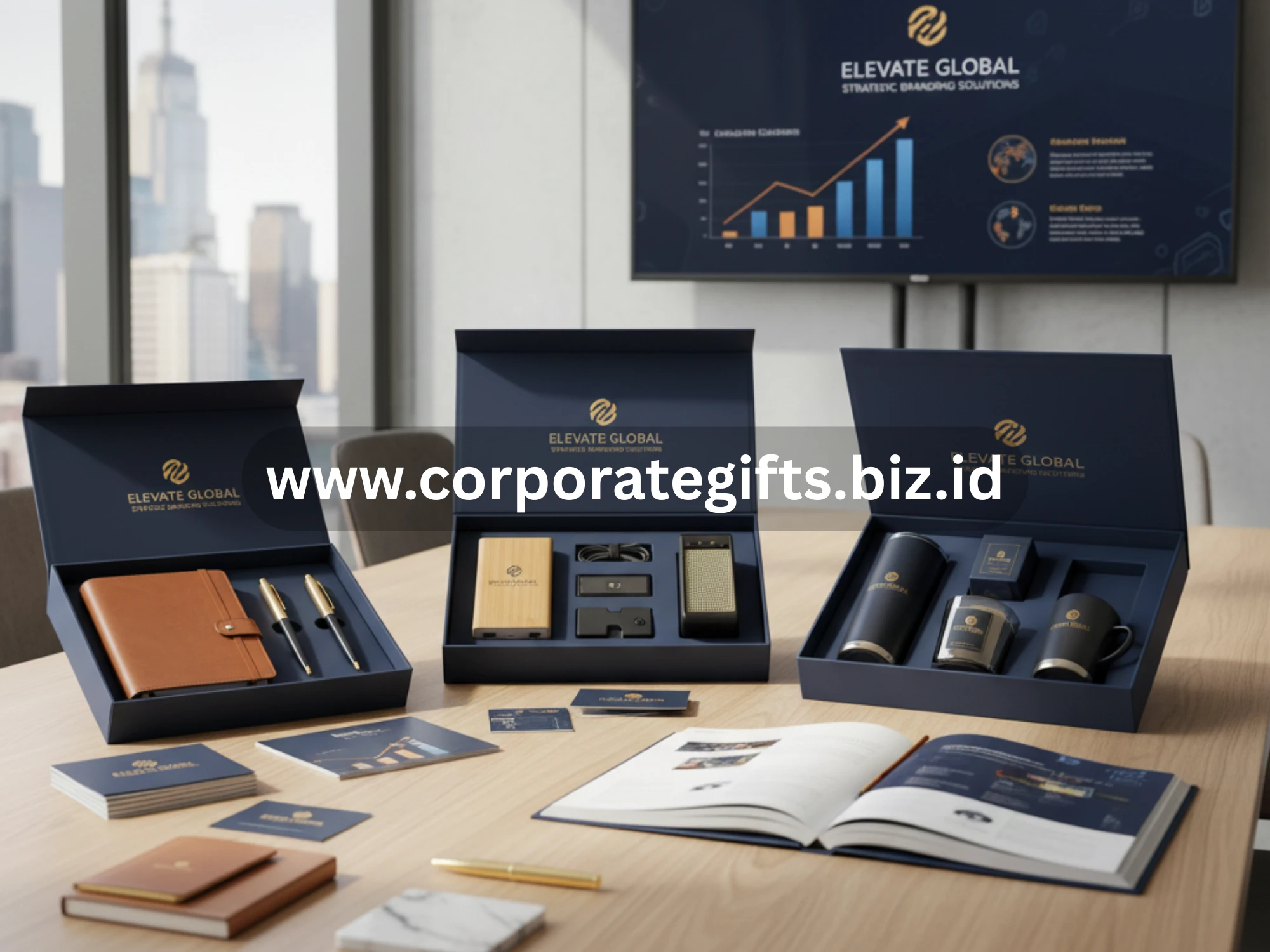 Strategi branding melalui souvenir perusahaan berkelas